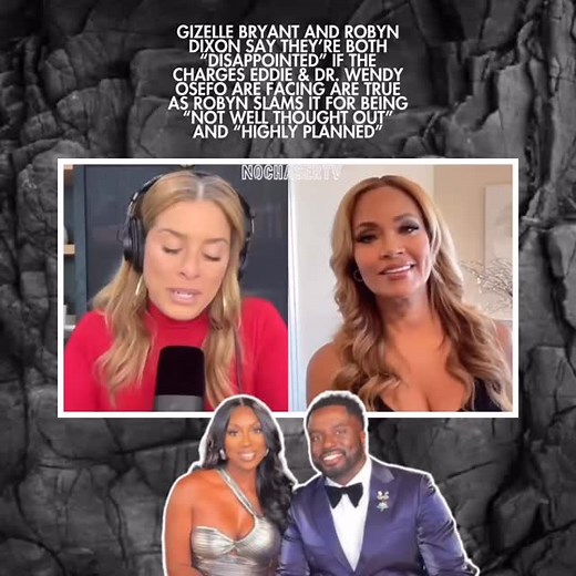 Robyn Dixon and Gizelle Bryant had a lengthy discussion sharing their reaction to controversy surrounding Dr. Wendy & Eddie Osefo’s legal drama on the latest episode of their “Reasonably Shady” podcast. Here, the ladies simply wonder “why”. Source: Reasonably Shady #realitytv #bravotv #rhop #reasonablyshady #gizellebryant #robyndixon #wendyosefo #eddieosefo | No Chaser TV