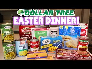 I Made a Full Easter Dinner for $20—Using Only Dollar Tree Ingredients