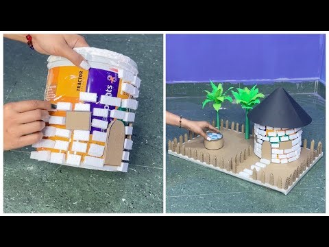 DIY Fairy Tale Cottage from Recycled Materials ✨| Easy & Budget Friendly 