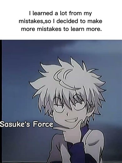 Do You Like My Decision || #edit #anime #killua || @Sasuke_Force-p1e