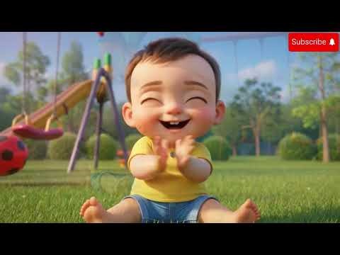 Baby’s Fun Day at the Park 🌈 | Cute Kids Cartoon Adventure