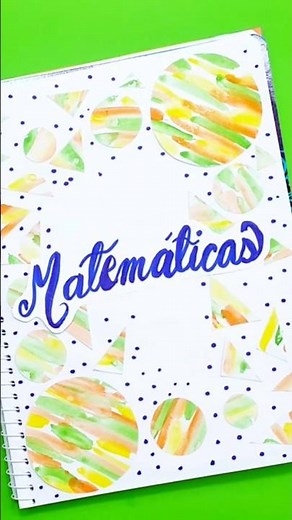 Math Cover / School Covers / Easy Notebook Cover Ideas