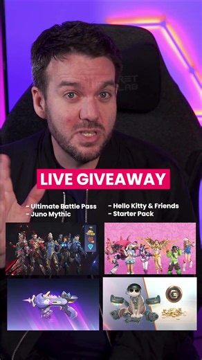 I've got some cheeky codes to give to y'all over the next couple of weeks, Hello Kitty Bundles, Battle Passes, Starter Packs, Juno Mythics... and more. Come find me live! (purple) #overwatch #overwatch2 #overwatchtiktok