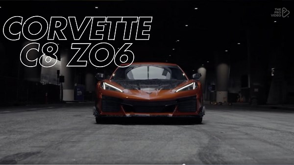 Cinematic Commercial for the 2023 Corvette C8 Z06