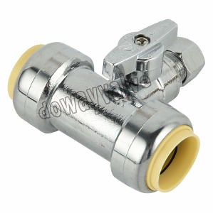 [Hot Item] OEM/ODM LEED Free Push Fit Valve Push to Connect Valve
