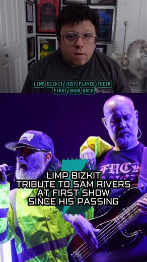 29K views · 35 reactions | Limp Bizkit pays tribute to Sam Rivers at...