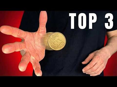 3 VISUAL COIN TRICKS - Magic Trick Explained!