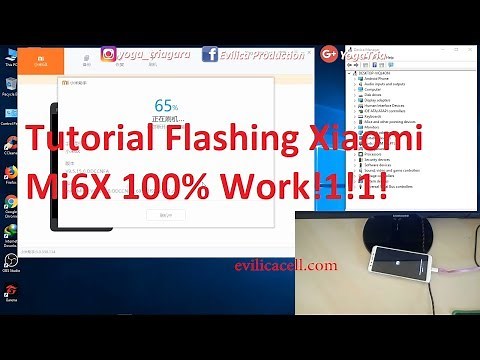 Tutorial Flash Xiaomi Mi6X via Mi PC Suite
