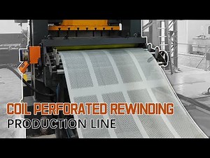High Precision Metal Perforated Making Machine | Perforated Metal Sheet Production Line