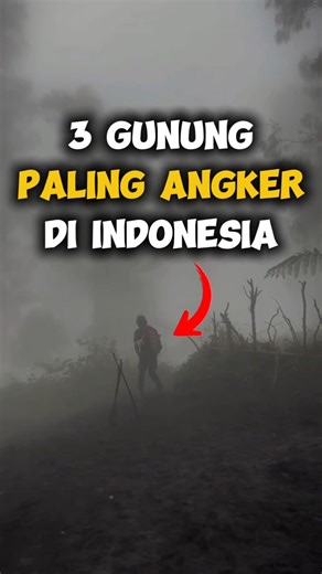 Gunung Paling Angker Di Indonesia #virashorts #faktaunik #angker #gunung