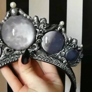 203K views · 1.2K reactions | One of our gorgeous Moon Halo's  https://www.hysteriamachine.com/listing/279008404/schoolcraft-mother-moon-halo | Hysteria Machine | Facebook