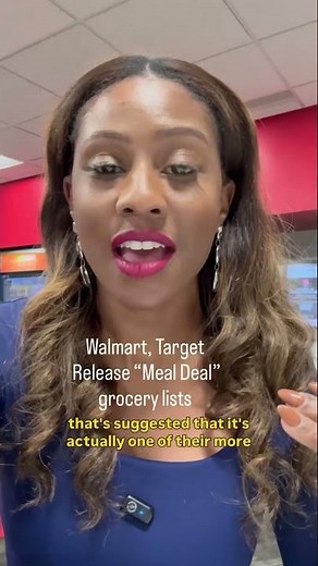 Walmart, Target release holiday 'meal deal' lists