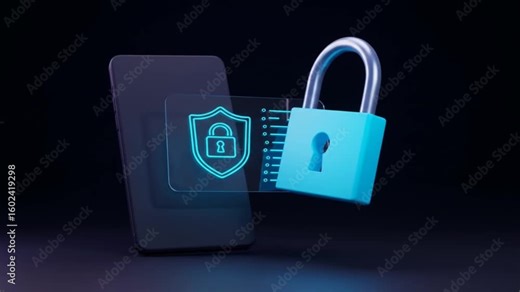 3D Security Visualization of Dual Padlocks on a Digital Folder for Encrypted Data Access