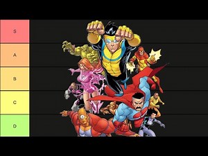 The ULTIMATE Invincible Character Tier List