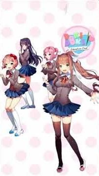 Doki Doki Literature Club (Main Theme), but it's continued by an AI