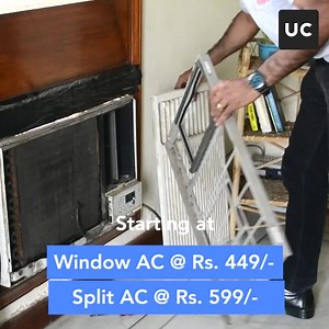 1M views · 514 reactions | A regularly serviced AC can save up to 20% of your electricity bill. Book AC service today: - Window AC servicing @ Rs.449/- - Split AC Servicing @ Rs.599/- | Urban Company | Facebook