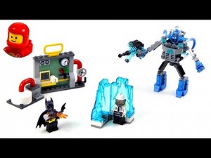 Lego Batman Movie 70901 Mr. Freeze Ice Attack Lego Speed Build
