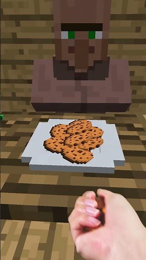 Spicy Pepper vs Sweet Cookie! 🌶️🍪 #minecraft #shorts