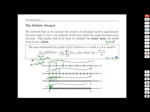 Topic 6-5 Riemann Sums And The Definite Integral