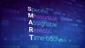 SMART is a mnemonic acronym, giving criteria to guide in the setting...
