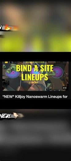 Easiest Killjoy A-Site Lineup? 🔥 (Bind)