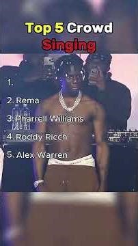 Crowd singing ever seen in the live performance #youtubeshorts #trendingmusic #viralsong #music