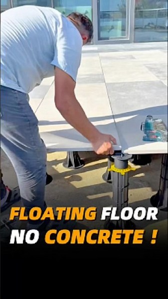 This “Hollow Floor” Can Be Opened Anytime—Smart or Risky?#building #construction #floor #deck #home