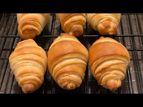 Best easy butter croissant | how to make butter croissant