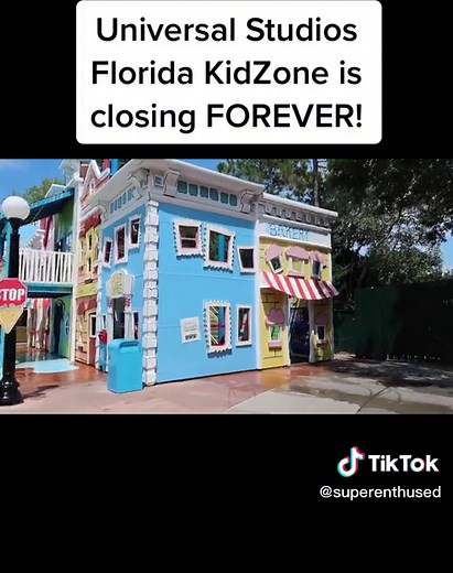 Woody Woodpecker KidZone Closes Forever at Universal Studios