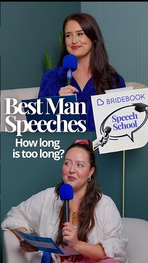 Best Man Speech Length? | Bridebook Speech School 💙🎙️🎓