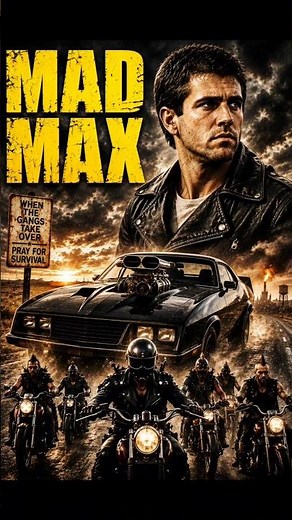 MAD MAX (1979) - Pure V8 Interceptor madness! 🏎️🔥 #shorts