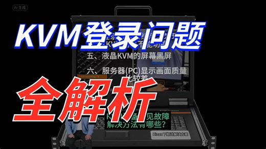 电竞党的桌面救星！KVM切换器卡顿黑屏，这些硬核维修方法能让你省下一台新显示器