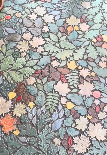 The Enchanted Cottage Tour Part 2, The Great Hall I cant even believe this custom tile in the atrium is real. One of the most beautiful things Ive ever seen! @Vaughan House | Wedding Venue #cottagecore #whimsy #fairy #fairytale #fairycore #fyp #forest #vacation #virginia #fantasy