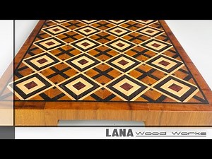 Making a stunning endgrain cutting board - Geometric pattern masterpiece
