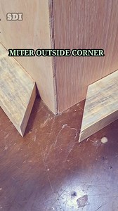 1.6M views · 11K reactions | Woodworker Creates a Perfect Miter Joints in Outside Corner Angles #howto #learn #skills #carpenter #lifehacks #carpenter #hack #construction #woodworking #woodjoints #tips #tricks #ideas #tutorial #diy #technique #pageviralシ゚ #highlightsシ゚followers #viralvideoシ #trendingreels #fypシ゚ #How #trendingvideo #viralvideo #everyone #TopFans #followers | Superhey DIY and IDEAS | Facebook