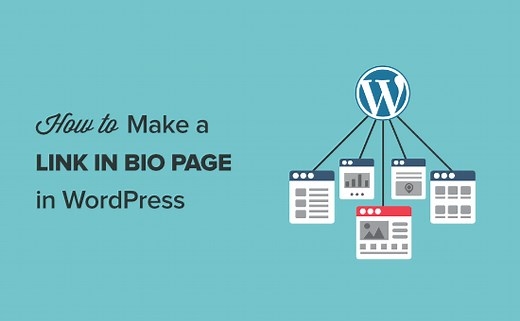 How to Make a Link in Bio Page in WordPress (Linktree Alternative)