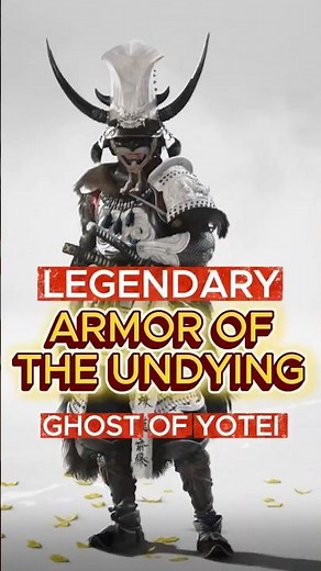 ARMOR OF THE UNDYING EARLY IN GHOST OF YOTEI #ghostofyotei #armoroftheundying #undyingsamurai #atsu