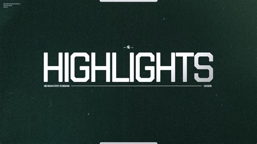 Highlights vs the Hoosiers 🏀 | Michigan State Men's Basketball