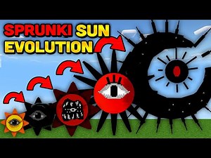 Minecraft But I Evolve SPRUNKI MR SUN PHASE 1-9