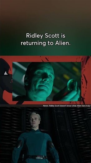 Ridley Scott returns to the Alien franchise, again