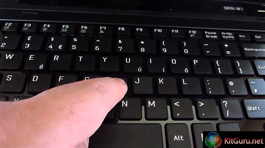 MSI CX640 keyboard flex