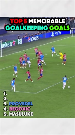 TOP 5 GOALKEEPING GOALS