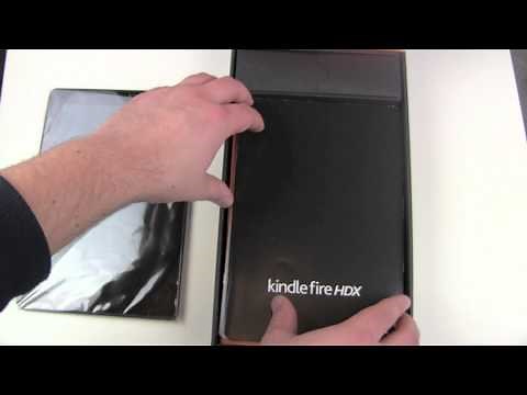 Amazon Kindle Fire HDX 8.9 Unboxing and First Look