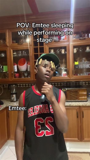Emtee Caught Sleeping on Stage During Performance