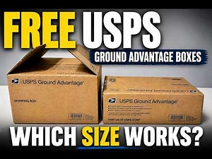 Free USPS Ground Advantage Shipping Supplies Sizes and How to Get Them
