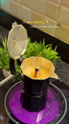 Making Moka Pot Coffee at Home ☕✨ | Cozy Evening Coffee Ritual #coffee #foodie #evening