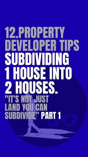 Most people look at a house and see just a house. I look at it and see what’s invisible — the hidden opportunities that others miss. Take this double-storey home. Everyone scrolls past it online thinking it’s nothing special. But when I zoomed in, I spotted a double brick wall running down the centre. To me, that’s not just a wall — that’s a party wall, a natural divider. And with the right planning, that’s the foundation for splitting one big home into two. In Reel 1, I show you how I spotted i