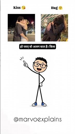 Kiss vs Hug | What's the Real Difference? #Shorts
