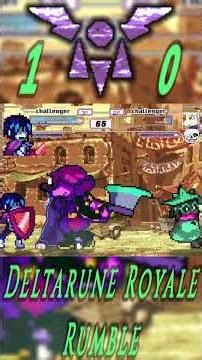 DeltaWarriors vs Toriel Match 2 #Deltarune #fightinggames #gaming #videogames #mugen #toriel