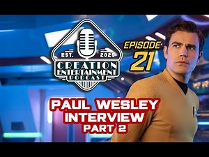 Paul Wesley Interview, part 2 | Vampire Diaries and Strange New Worlds | #121